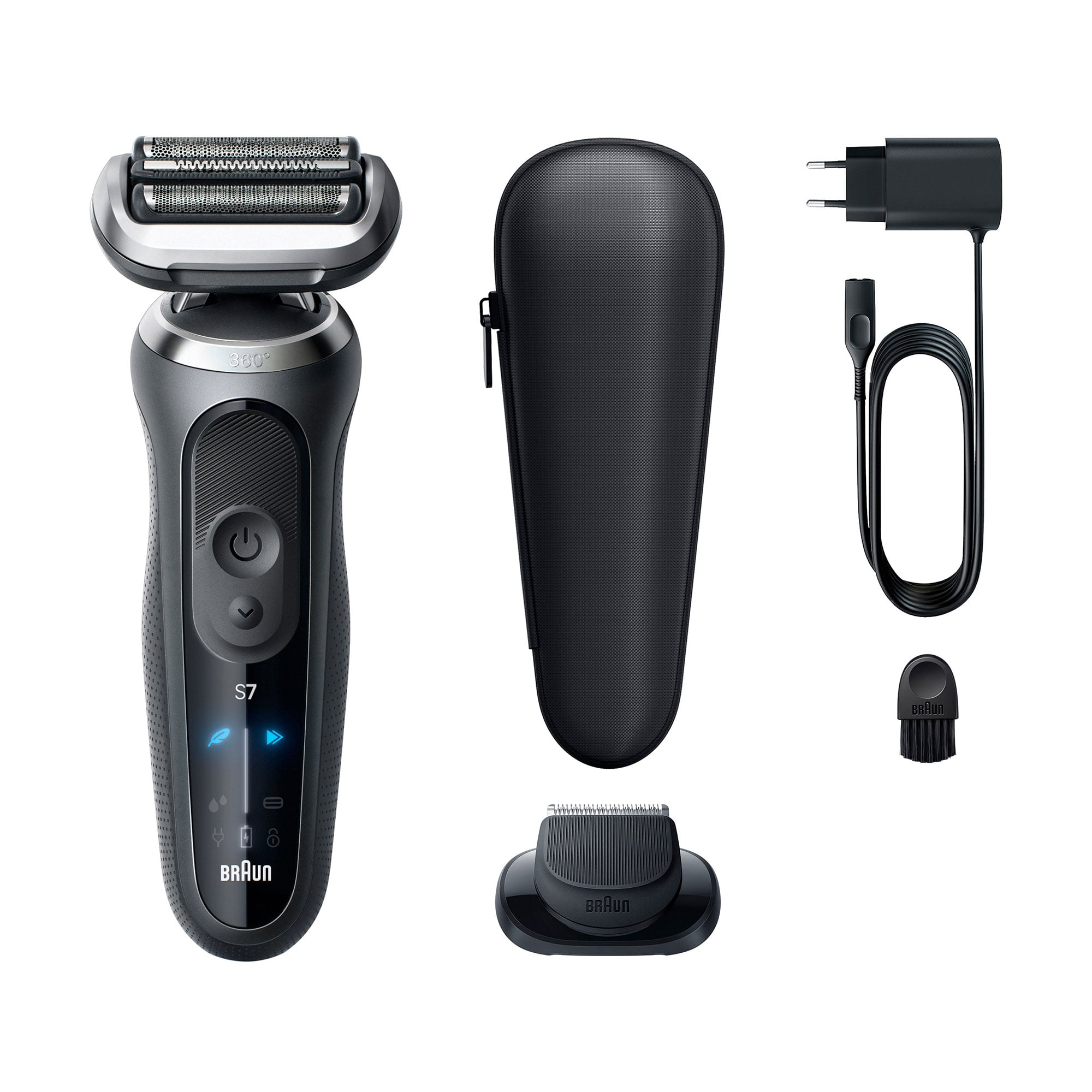Електробритва Braun Series 7 72-G1200S, сіра